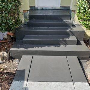 Atypické betonove schody